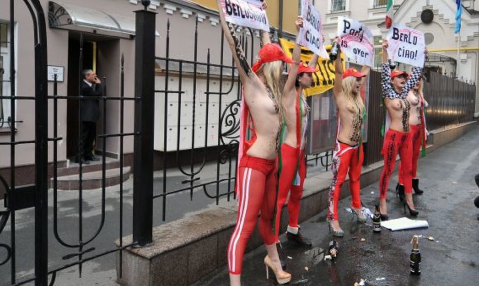 „Femen“ aktyvistės.