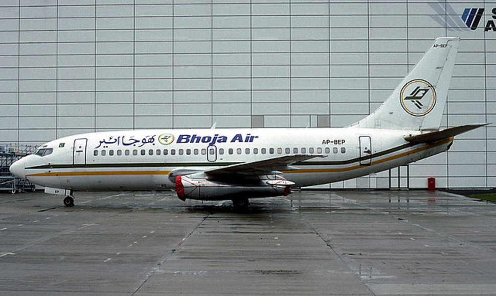 Aviakompanijos „Bhoja Airline“ lėktuvas „Boeing 737“