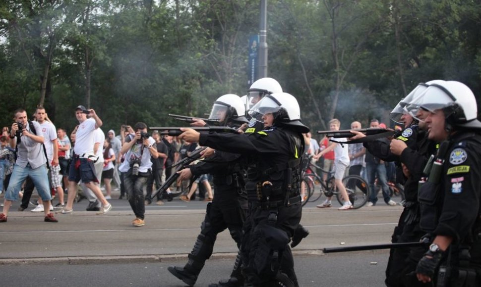 Policija ėmėsi priemonių.