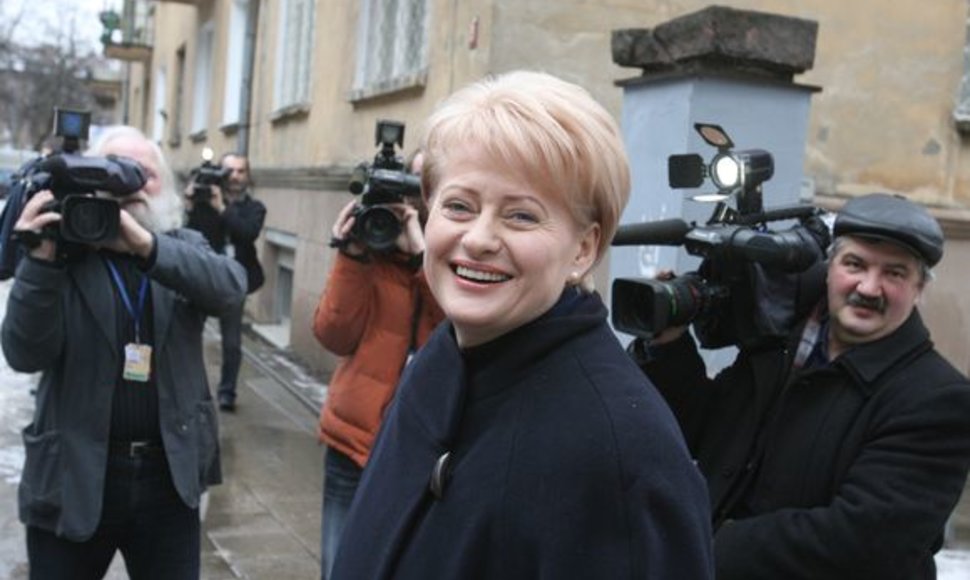 Dalia Grybauskaitė apsisprendė dalyvauti prezidento rinkimuose.