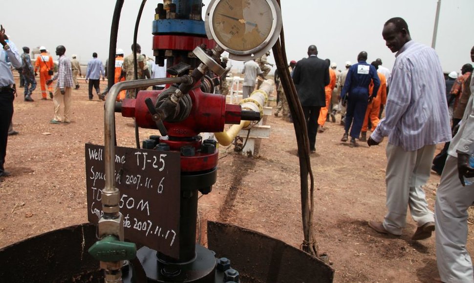 Naftos gavyba Pietų Sudane