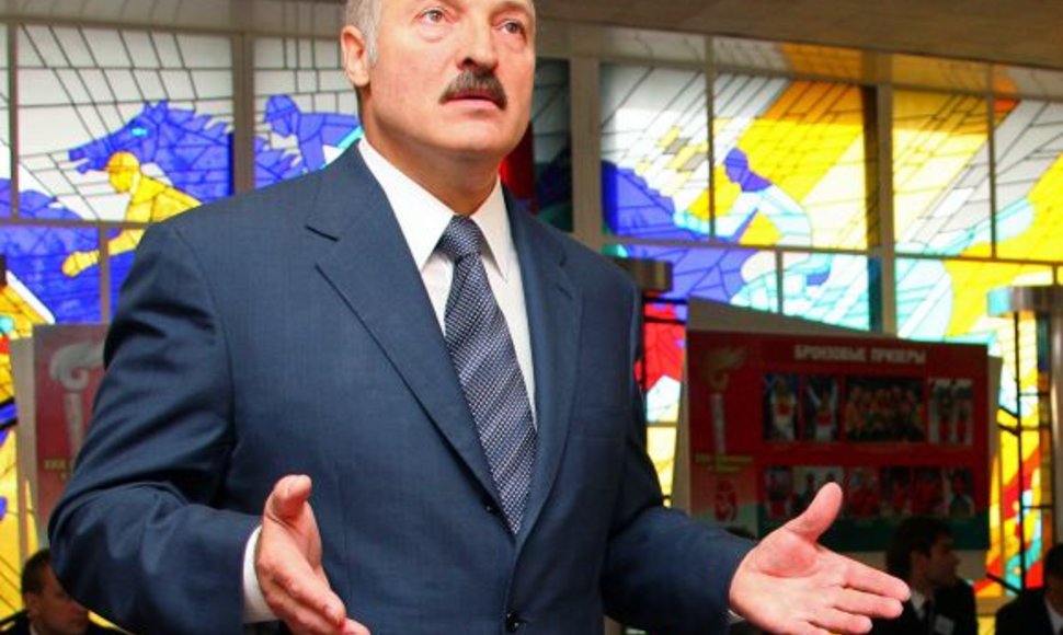 Nustebęs Aleksandras Lukašenka