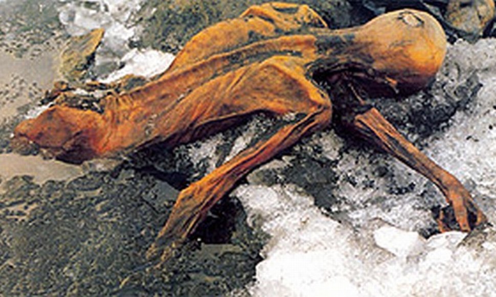 Ecio mumija Austrijos Alpėse buvo aptikta 1991-ųjų rugsėjį.