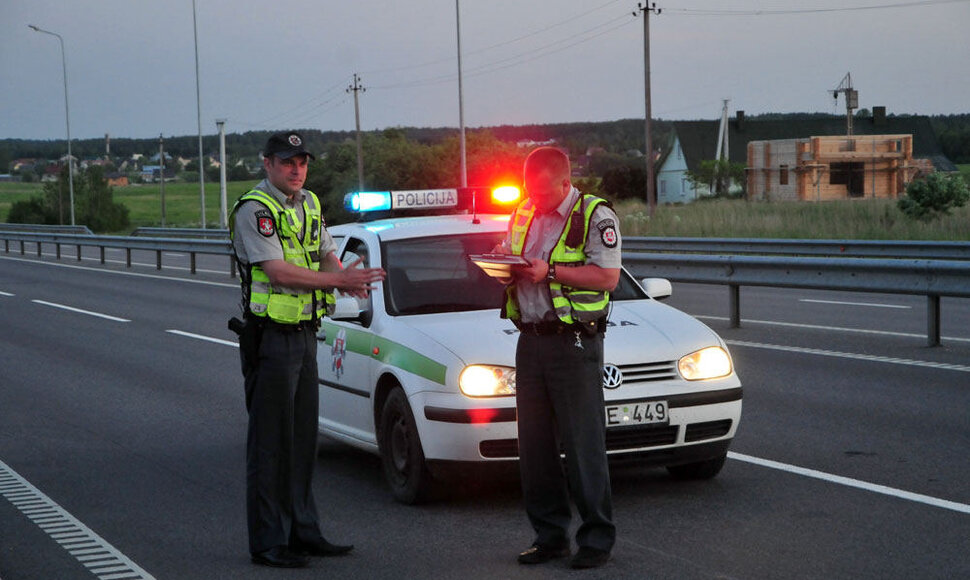 Motociklo avarija Molėtų plente