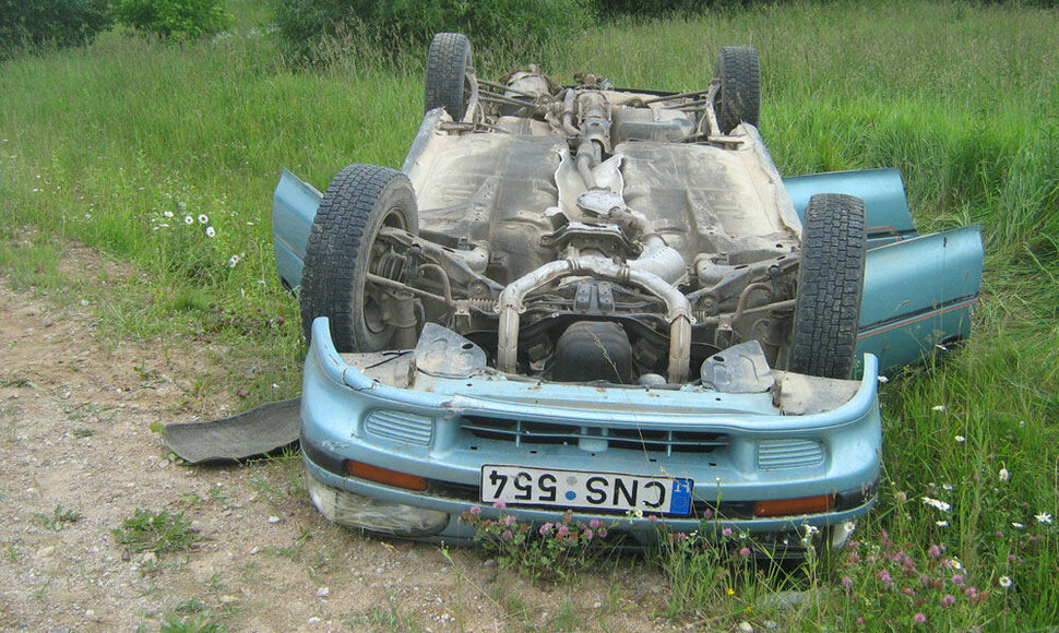 Avarijos vietoje