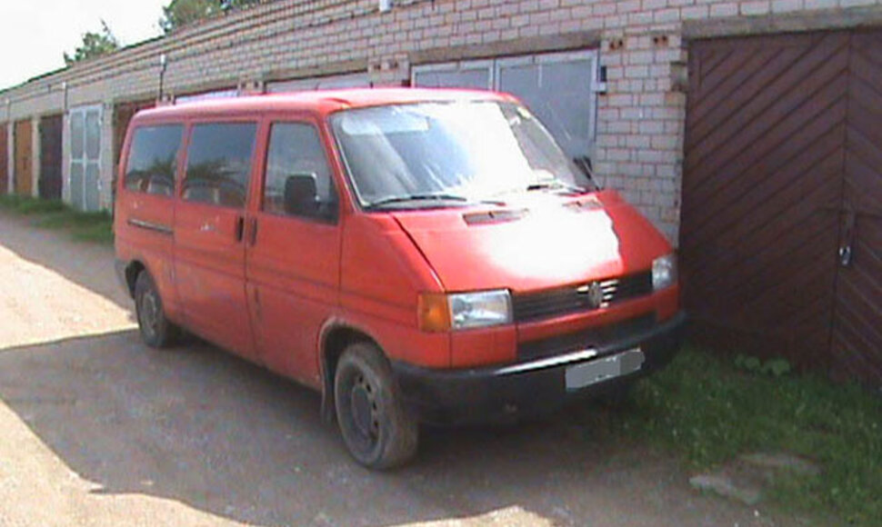 Sulaikytas automobilis
