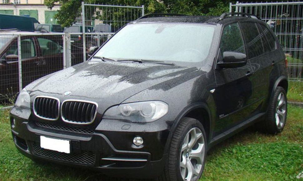 Sulaikytas BMW X5