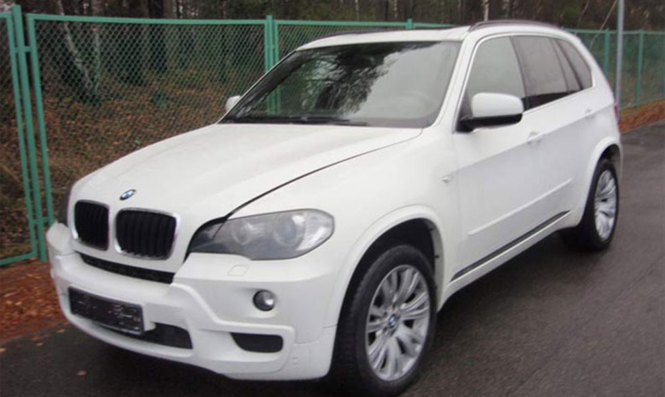 Sulaikytas BMW X5