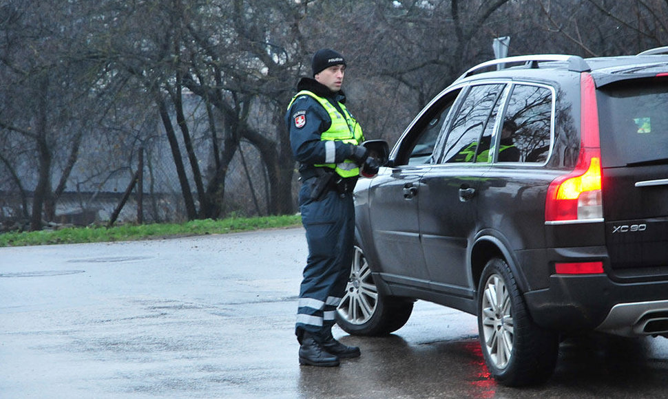 Policijos reidas Vilniuje