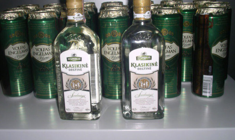Pas pirmakursį aptiktas alkoholis