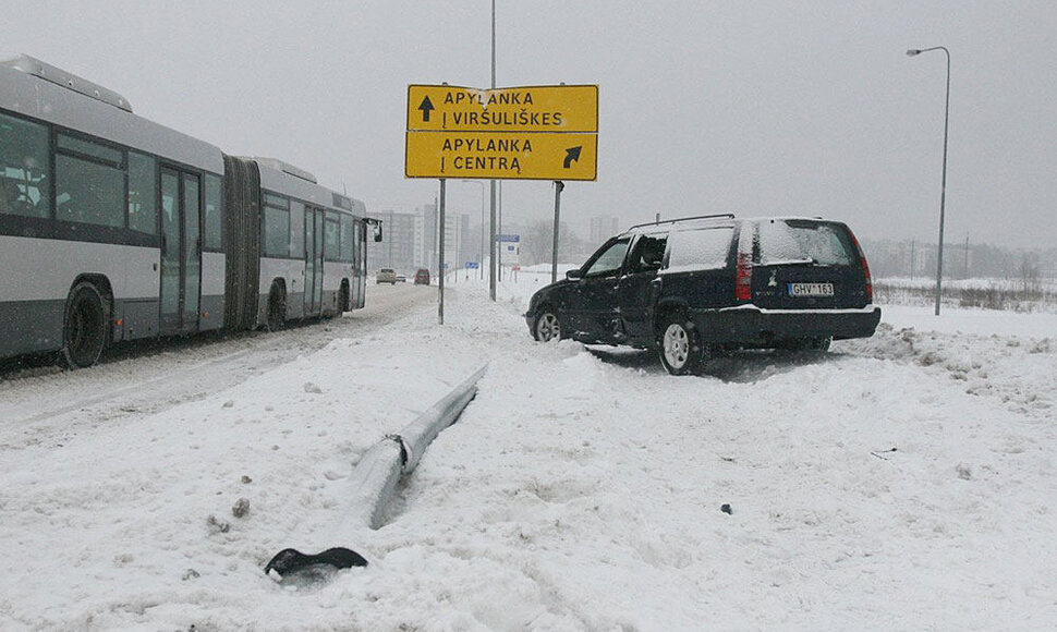 Avarija Vilniuje, Pilaitės pr.