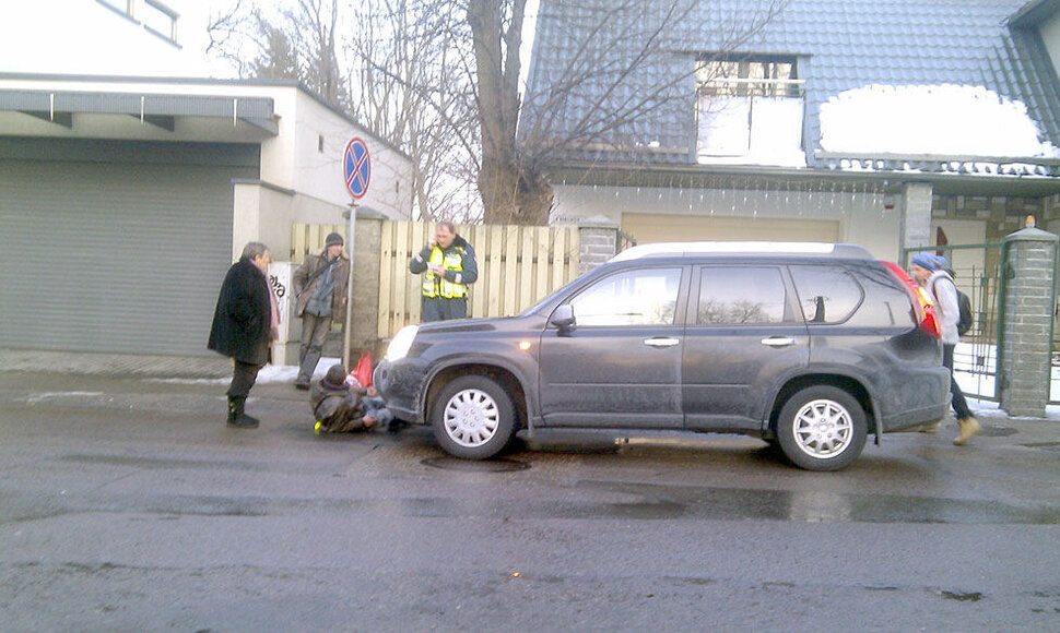 Incidentas Vilniuje, K.Donelaičio g.