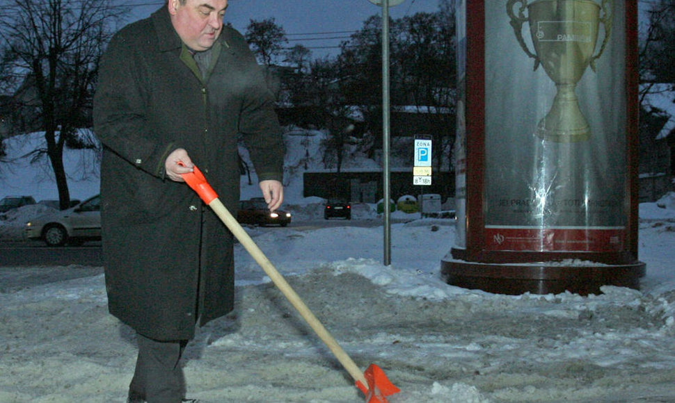 Kauno Centro seniūnijos seniūnas Vytautas Pauliukas