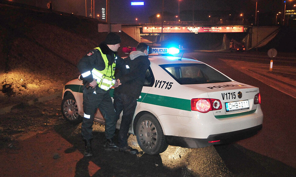 Įvykio vietoje Vilniuje, Geležinio Vilko g.