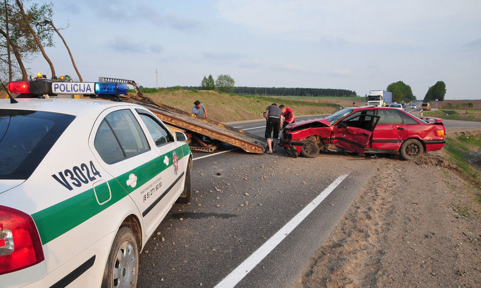 Avarija Šalčininkų rajone