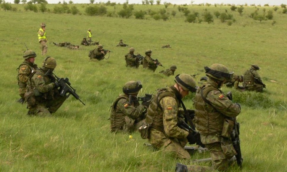 Lietuvos kariai ruošiasi budėjimui ES kovinėje grupėje