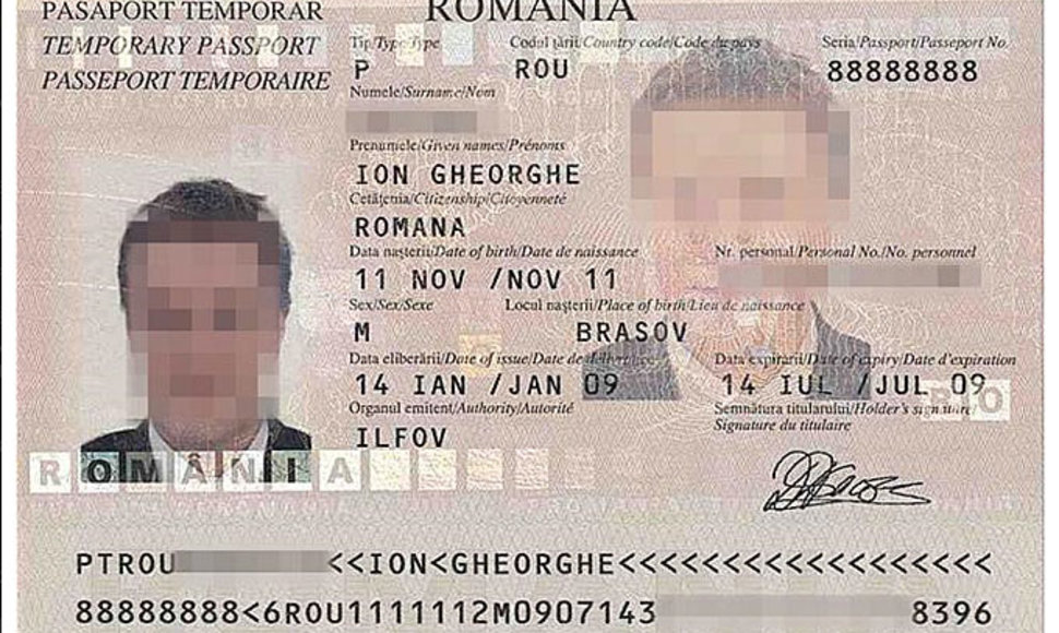 Rumunijos paso pavyzdys