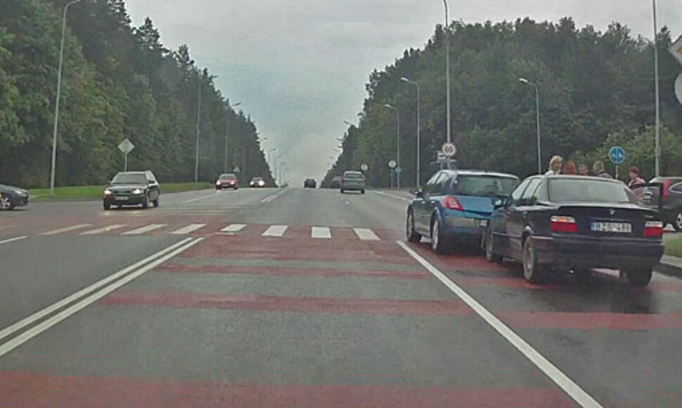 Avarijos vietoje Molėtų pl.