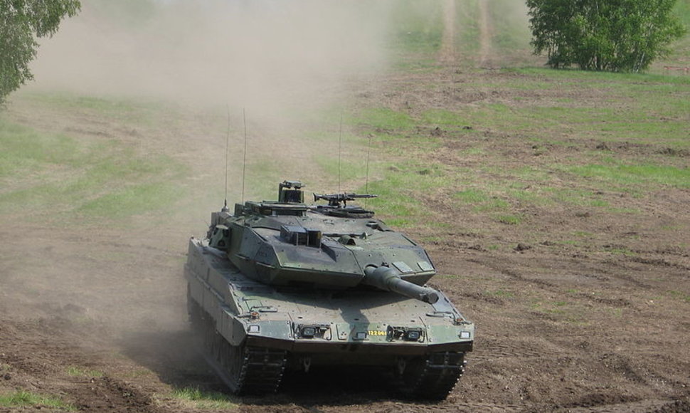 Švedijos kariuomenės Tankas „Leopard 2“