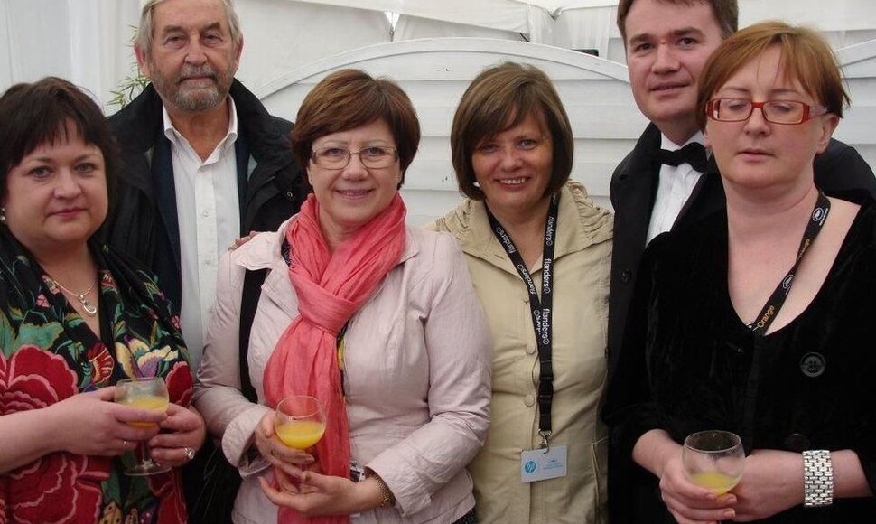 Kino festivalio „Kino pavasaris“ atstovai Kanuose