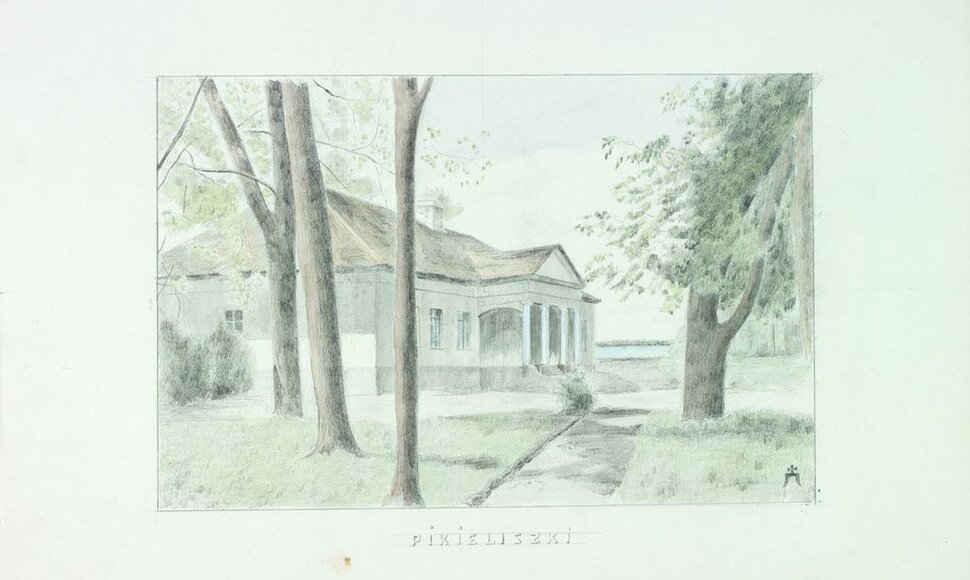 Pikeli&scaron;kių dvaras. Vilniaus r.