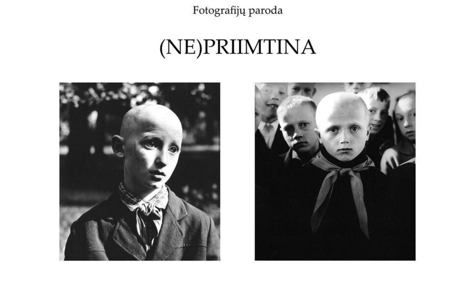 Fotografijų paroda „(Ne)priimtina“