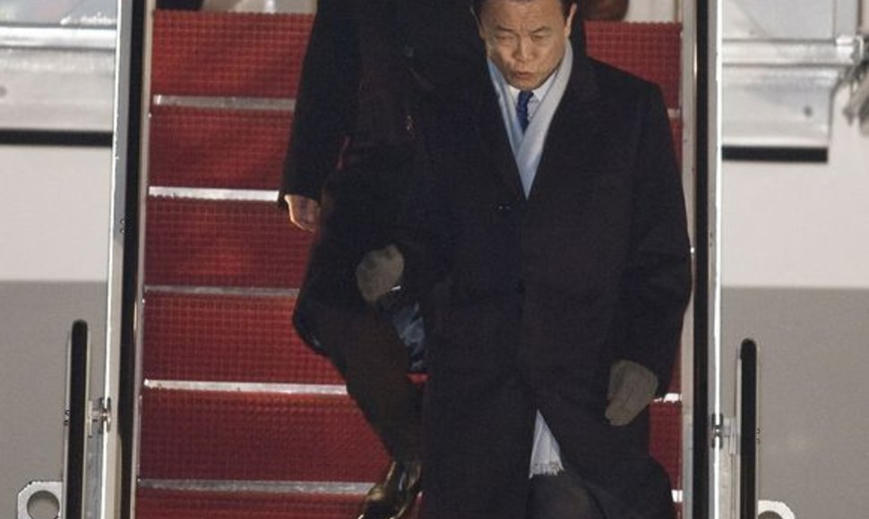 Japonijos premjeras Taro Aso