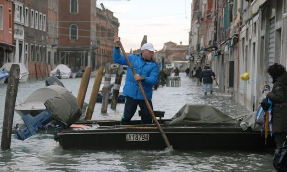 Venecija po potvynio 