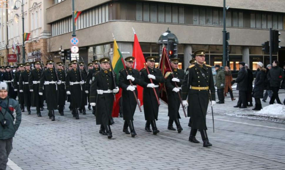 Gedimino štabo batalionas minės penkioliktąsias savo veiklos metines.