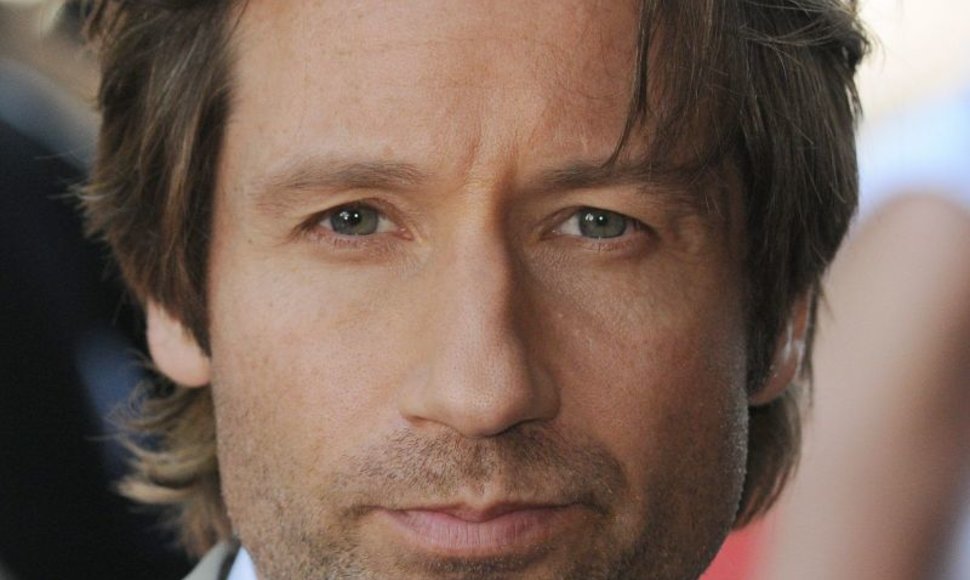 Davidas Duchovny'is gydosi nuo priklausomybės seksui?