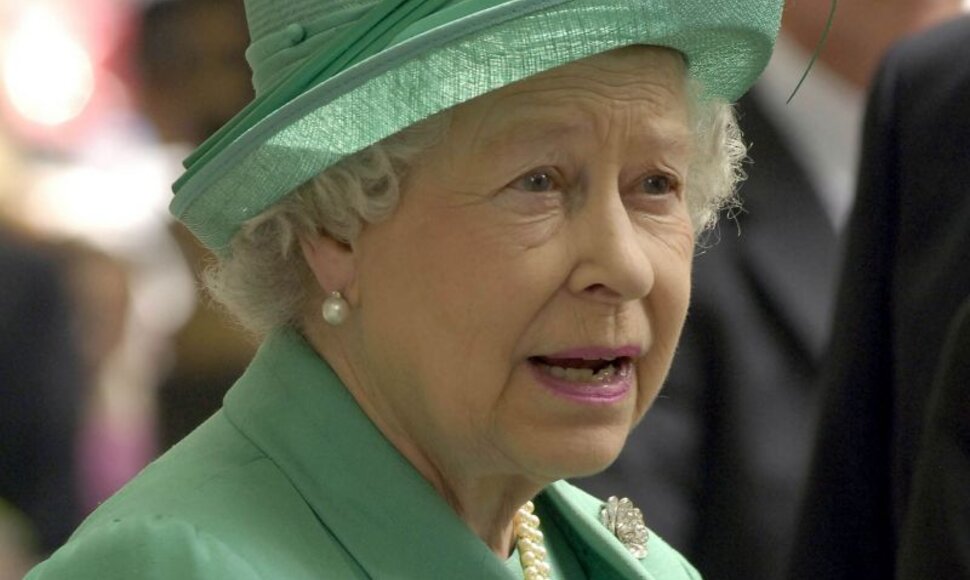 Didžiosios Britanijos karalienė Elizabeth II.