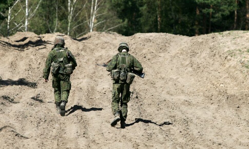 Išlydėtas naujas savanorių būrys.