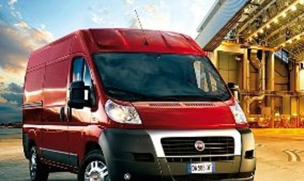 Populiariausias „Fiat Professional” modelis – „Ducato“.