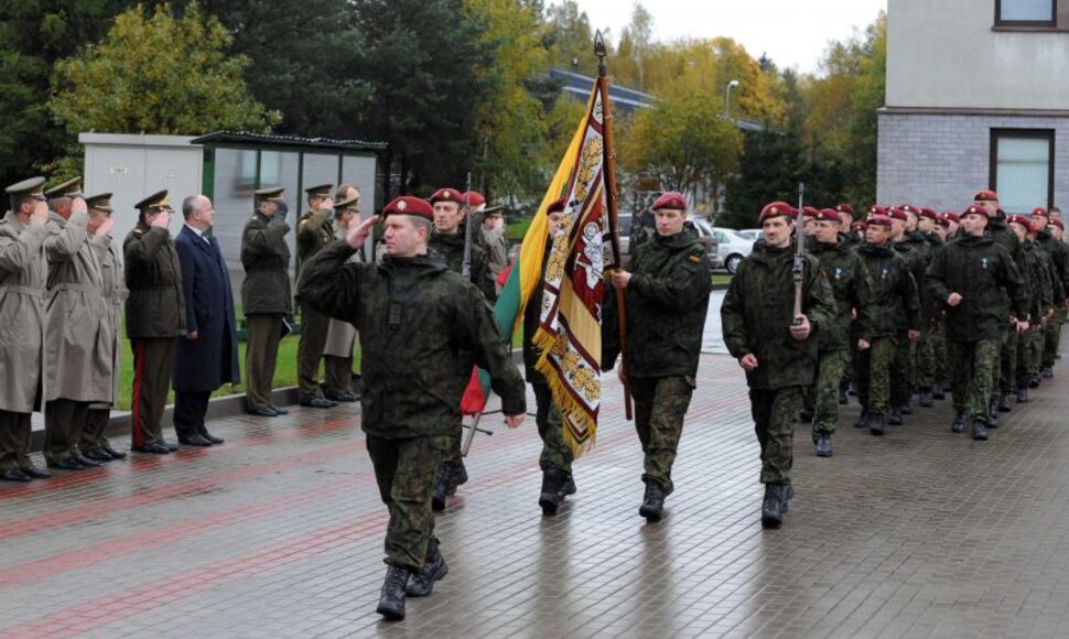 Pasitiktas Lietuvos būrys KFOR-18.