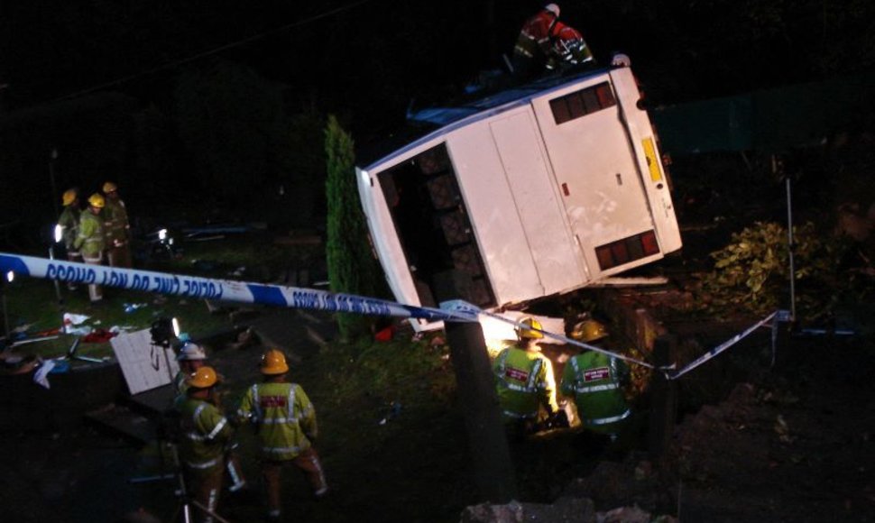 Per avariją buvo sužeisti beveik visi autobuso keleiviai, tačiau dauguma – nesunkiai.