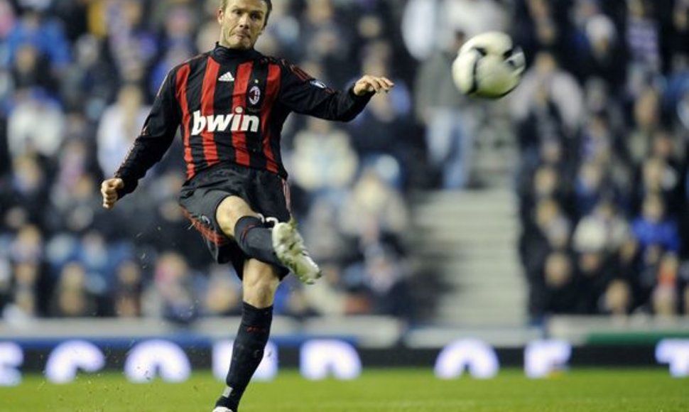 D.Beckhamas nenori palikti Milano