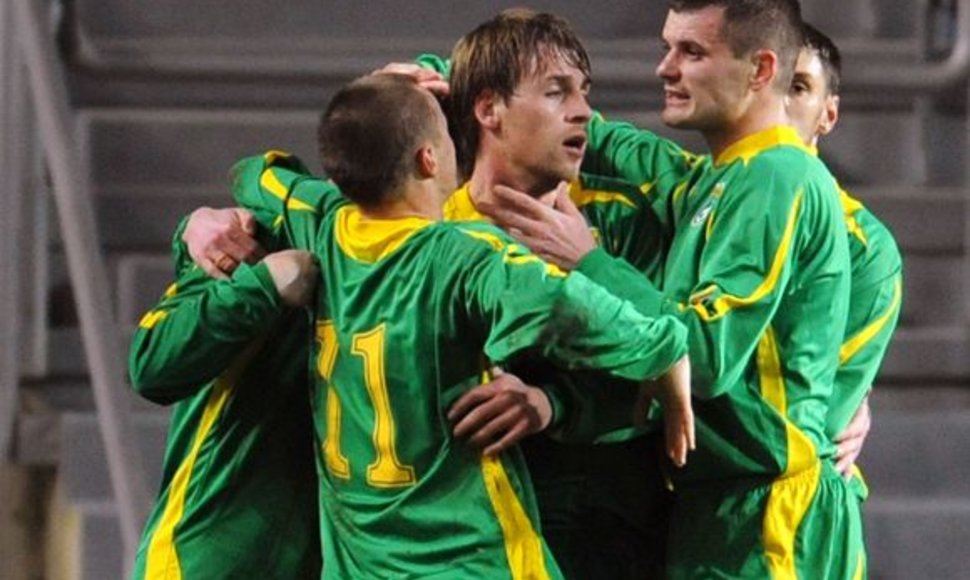 Lietuvos futbolininkai tikino, kad varžovai apie futbolą net negalvojo