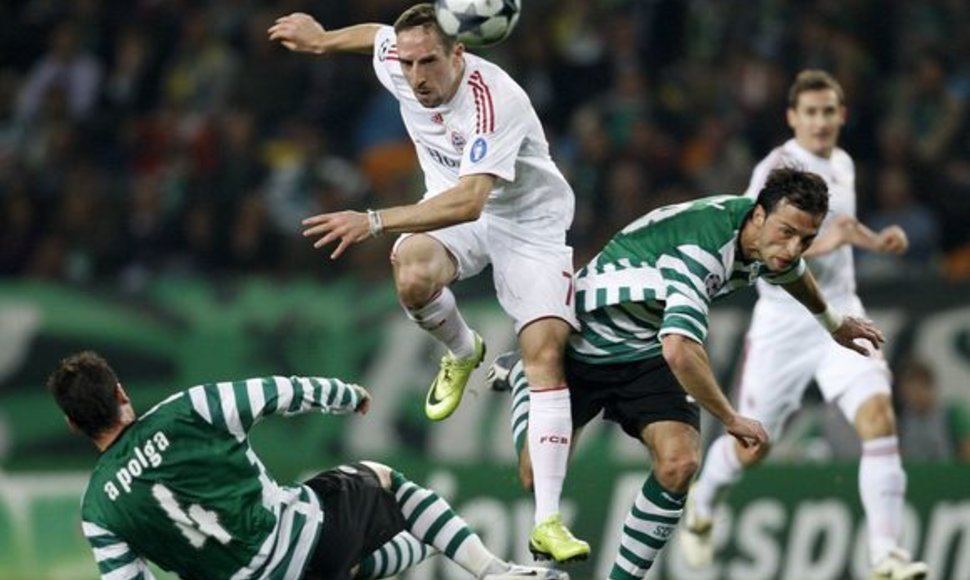 F.Ribery nugalėtojams pelnė du įvarčius.