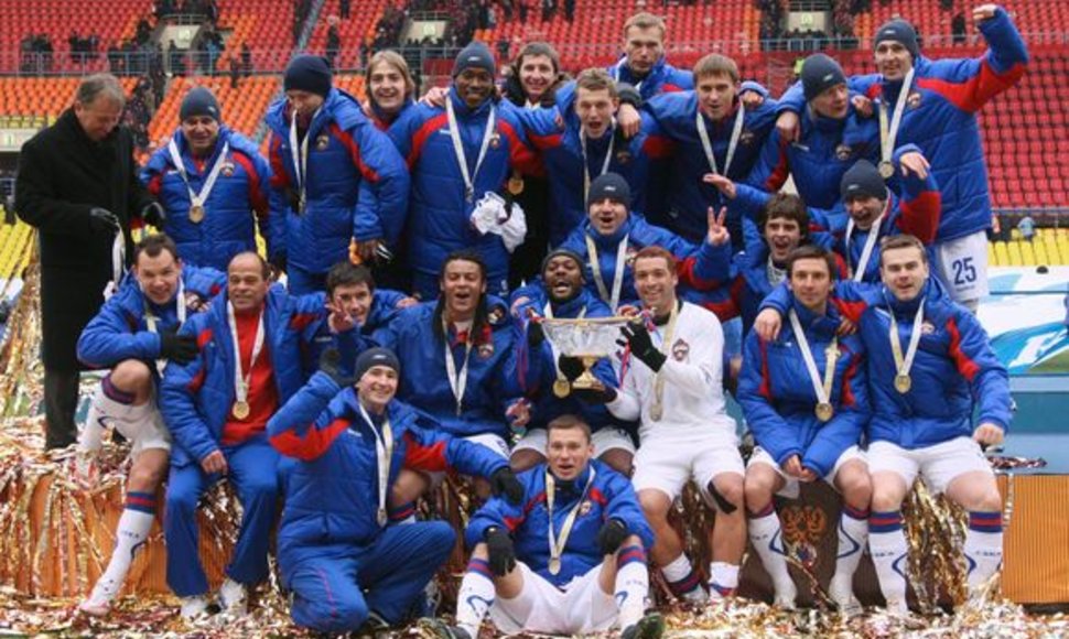 Rusijos supertaurė - Maskvos CSKA rankose.