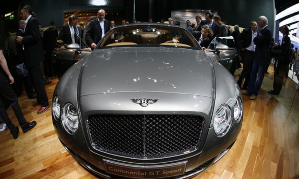 Prabangus „Bentley“ automobilis