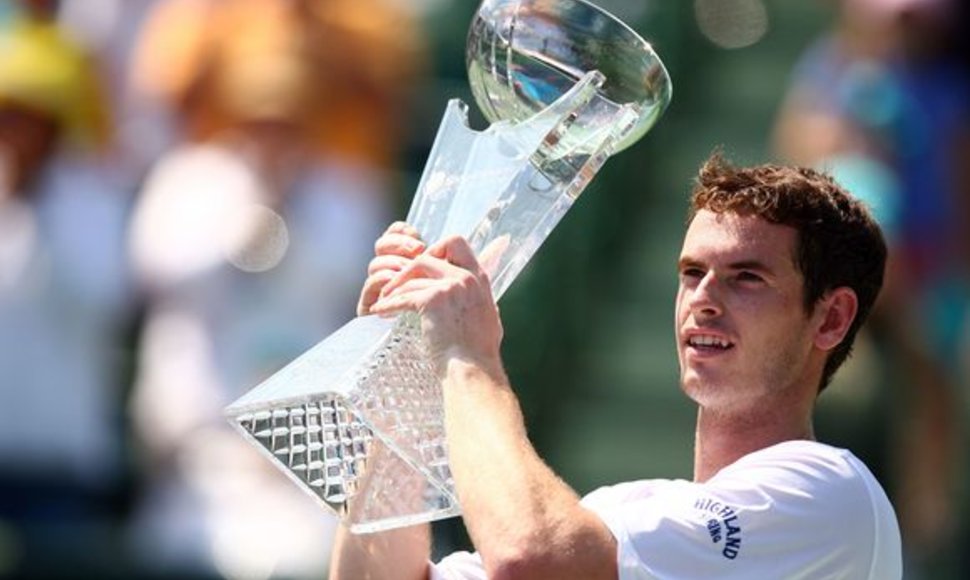 A.Murray laimėjo jau trečią ATP serijos turnyrą šįmet.