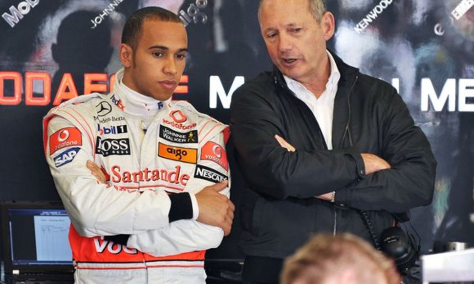 L.Hamiltonas į „Formulę-1“ atėjo R.Denniso dėka.