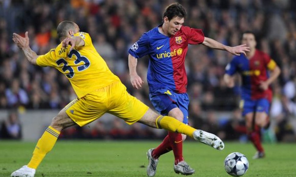 L.Messi ir „Barcelona“ komandai nepavyko pramušti svečių gynybos.
