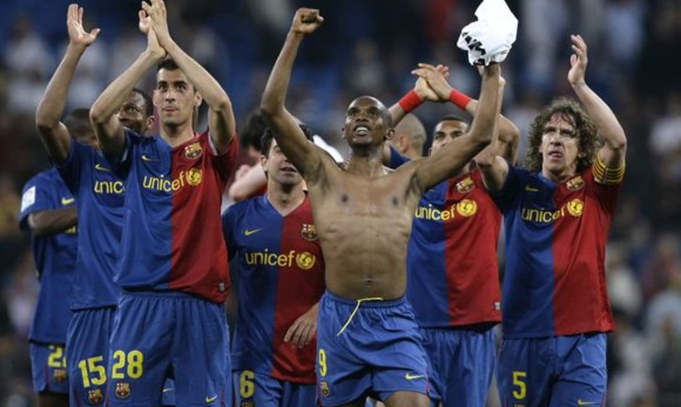 „Barcelona“ šventė istorinę pergalę
