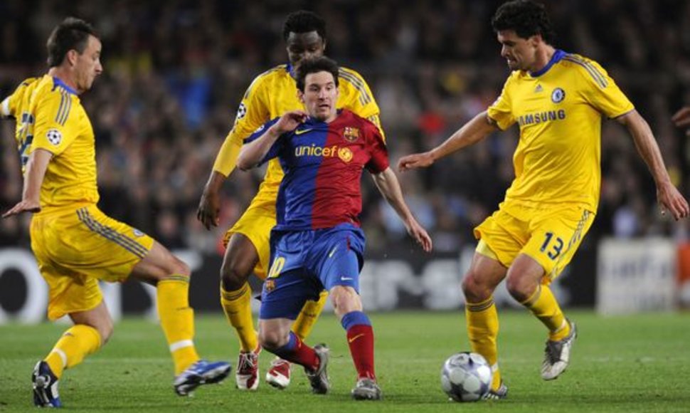 Ar pavyks Londono komandai antrą kartą sulaikyti  pavojingąjį L.Messi?