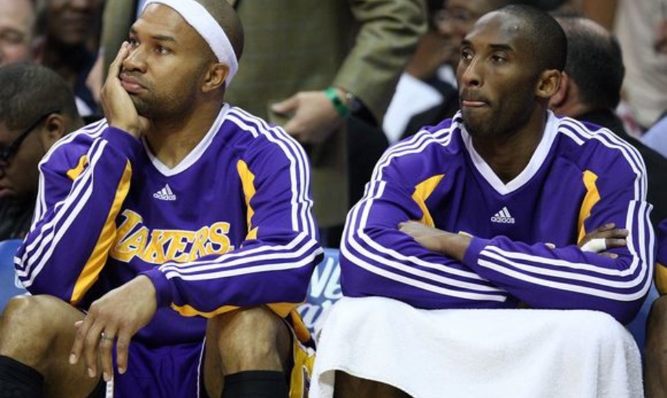 D.Fisheris ir K.Bryantas nerado būdų prikelti kovai „Lakers“