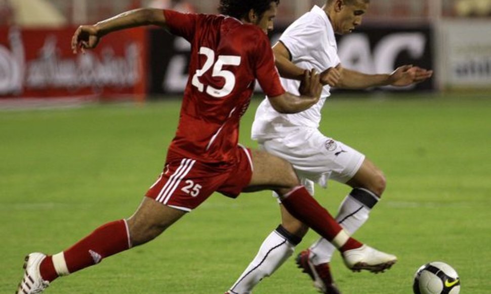 Egiptas kontrolinėse rungtynėse įveikė Omano rinktinę 10