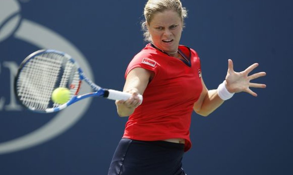 K.Clijsters prisibijo net reitingo lyderės