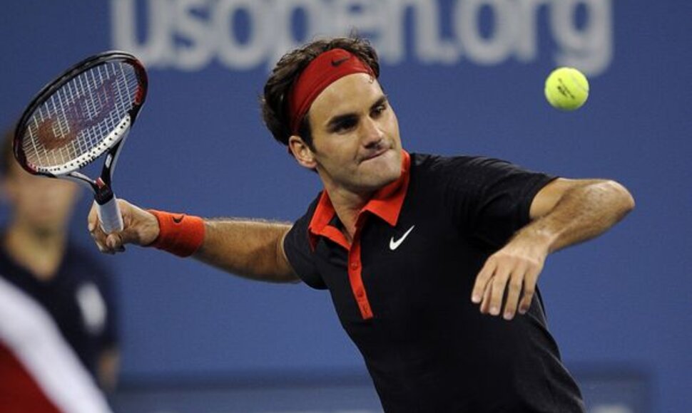 R.Federeris &bdquo;US Open&ldquo; turnyre i&scaron;kovojo 36-ą pergalę