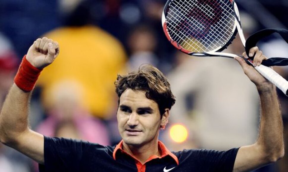 R.Federeris pateko į pusfinalį